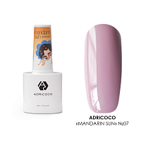 Adricoco, гель-лак Mandarin sun №07, 8 мл