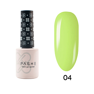PASHE, Angel Color Base - жесткая цветная база для гель-лака №04, 9 мл