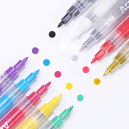 Born Pretty, Nail Art pen маркер для ногтей 54320-07 (розовый)