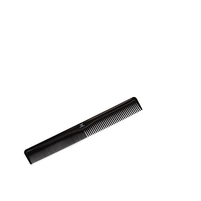 Tnl, расчёска для стрижек комбинированная узкая (190 мм, черная)