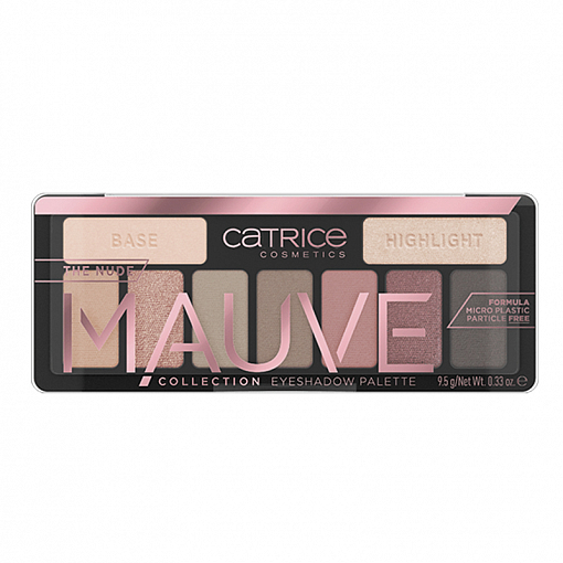 Catrice, The Nude Mauve Collection Eyeshadow Palette - тени для век 9в1 (010 Glorious Rose)