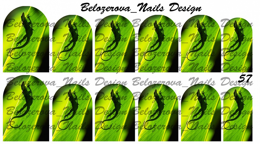 Слайдер-дизайн Belozerova Nails Design на прозрачной пленке (57)
