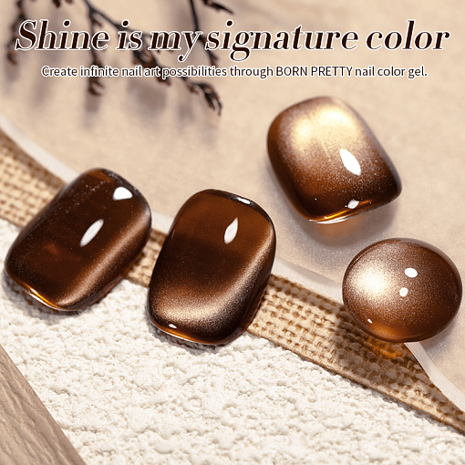 Born Pretty, Autumn Water Light Cat Magnetic Gel - магнитный гель-лак "кошачий глаз" AW03, 10 мл