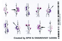 BPW.Style, слайдер-дизайн (3D с кристаллами Цветы)