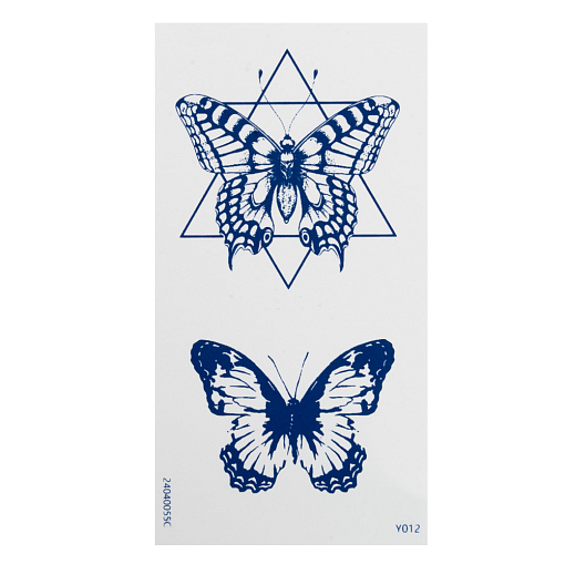 Irisk, набор №18 INK TATOO - тату реалистичная долговременная для тела, 2 шт