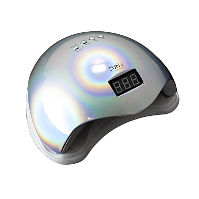 

Sun, UV-LED лампа (sun 5, голографик серебро), 48W