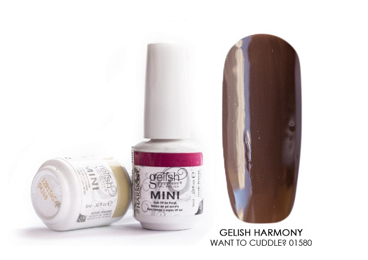 УЦЕНКА, Gelish Harmony, гель-лак mini (Want To Cuddle? 01580), 9 мл