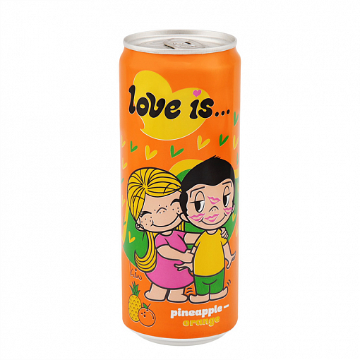 Напиток "Love is" (ананас-апельсин), 330 мл