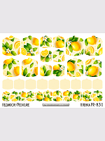 Anna Tkacheva, наклейки пленки для педикюра PR-831