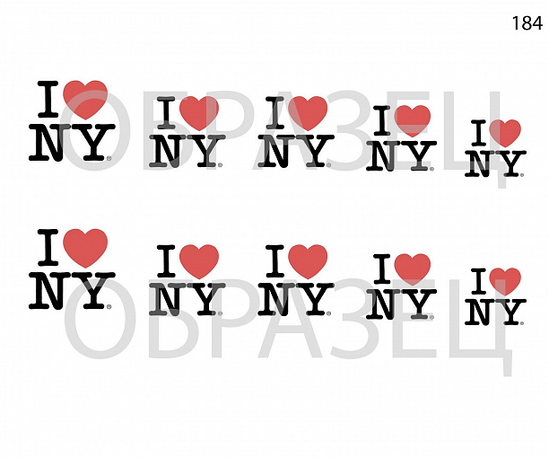 Слайдер-дизайн "I love NY 184"