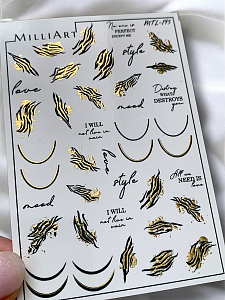 Anna Tkacheva, слайдер-дизайн MilliArt металлик MTL-195