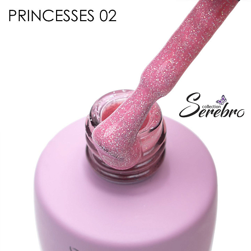 Serebro, гель-лак "Disney princesses" №02 (Аврора), 8 мл