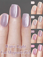 Born Pretty, Water Light Cat Magnetic Gel- магнитный гель-лак кошачий глаз WL-01, 10 мл