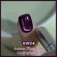Born Pretty, Autumn Water Light Cat Magnetic Gel - магнитный гель-лак "кошачий глаз" AW04, 10 мл