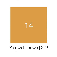 Irisk, пигмент для перманентного макияжа/татуажа (Yellowish brown №222), 15мл