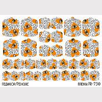 Anna Tkacheva, наклейки пленки для педикюра PR-730