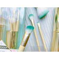 Ecotools, набор из кистей для макияжа и футляр для хранения "Vibrant Vibes"
