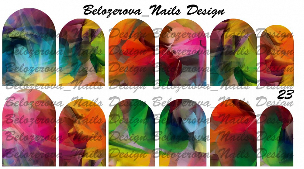 Слайдер-дизайн Belozerova Nails Design на прозрачной пленке (23)