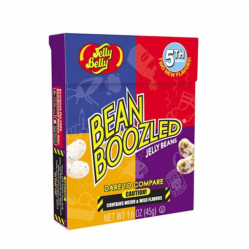 Jelly Belly, "Bean Boozled" драже жевательное (ассорти гадкий-сладкий вкус), 45 гр