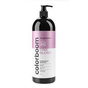 TNL, Color Boom Pink Blond - оттеночный шампунь для розового блонда (с дозатором), 1000 мл