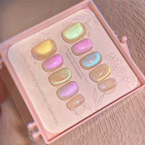 Born Pretty, Auroras Cat Magnetic Gel - светоотражающий гель-лак "кошачий глаз" AC-06 , 10 мл