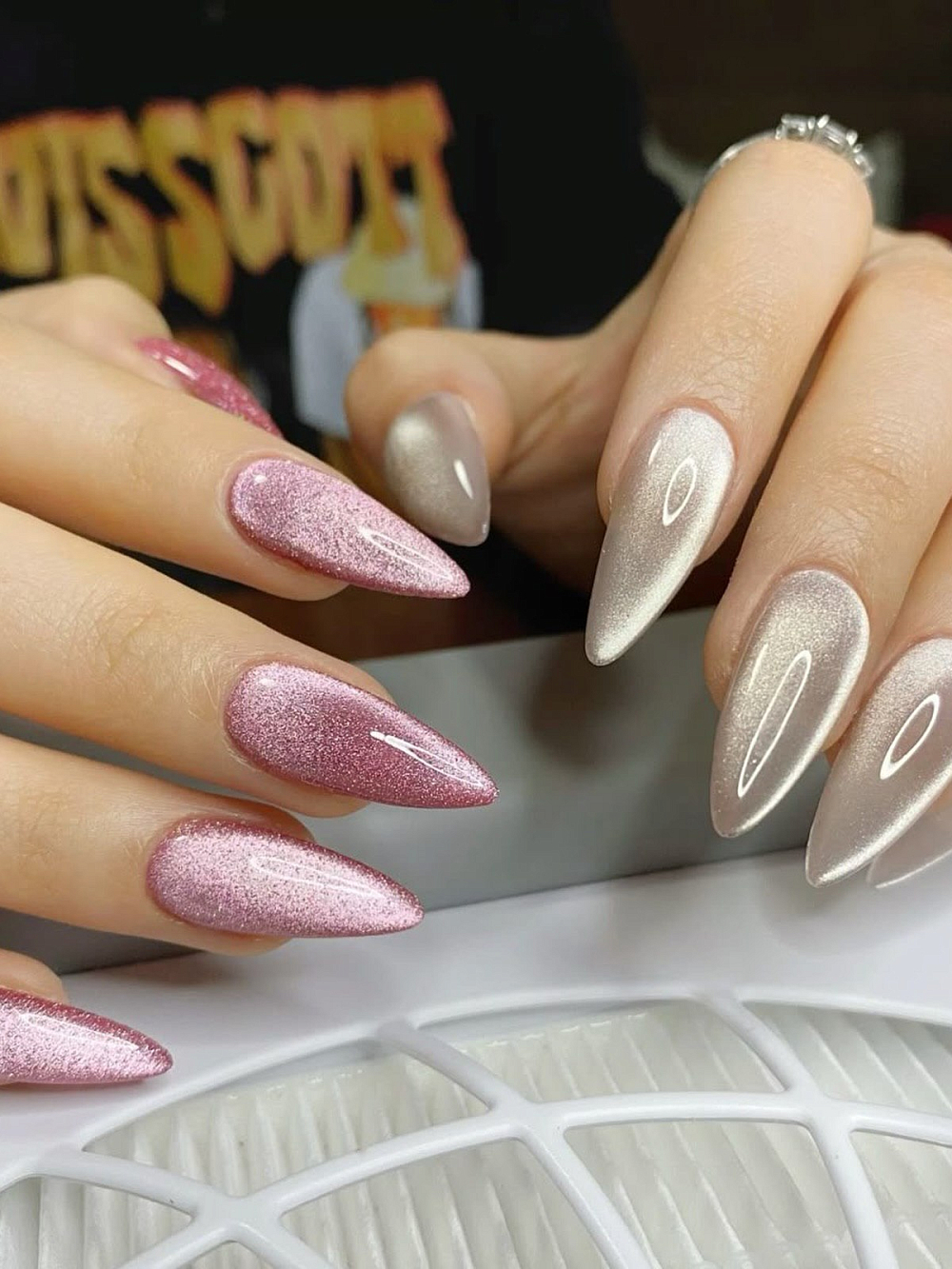 Дизайн ногтей. Товар: TNL, Cat Reflex - гель-лак "корейская кошка" №06, 6 мл