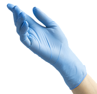 Benovy, Nitrile PC - перчатки нитриловые (голубые, M), 50 пар