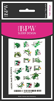 BPW.Style, слайдер-дизайн (3D Геометрия с листьями)