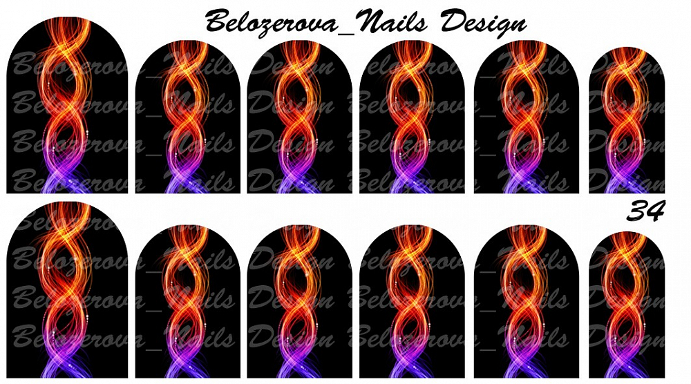 Слайдер-дизайн Belozerova Nails Design на прозрачной пленке (34)