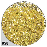 Irisk, песок (С) в стеклянном флаконе (058), 10 г