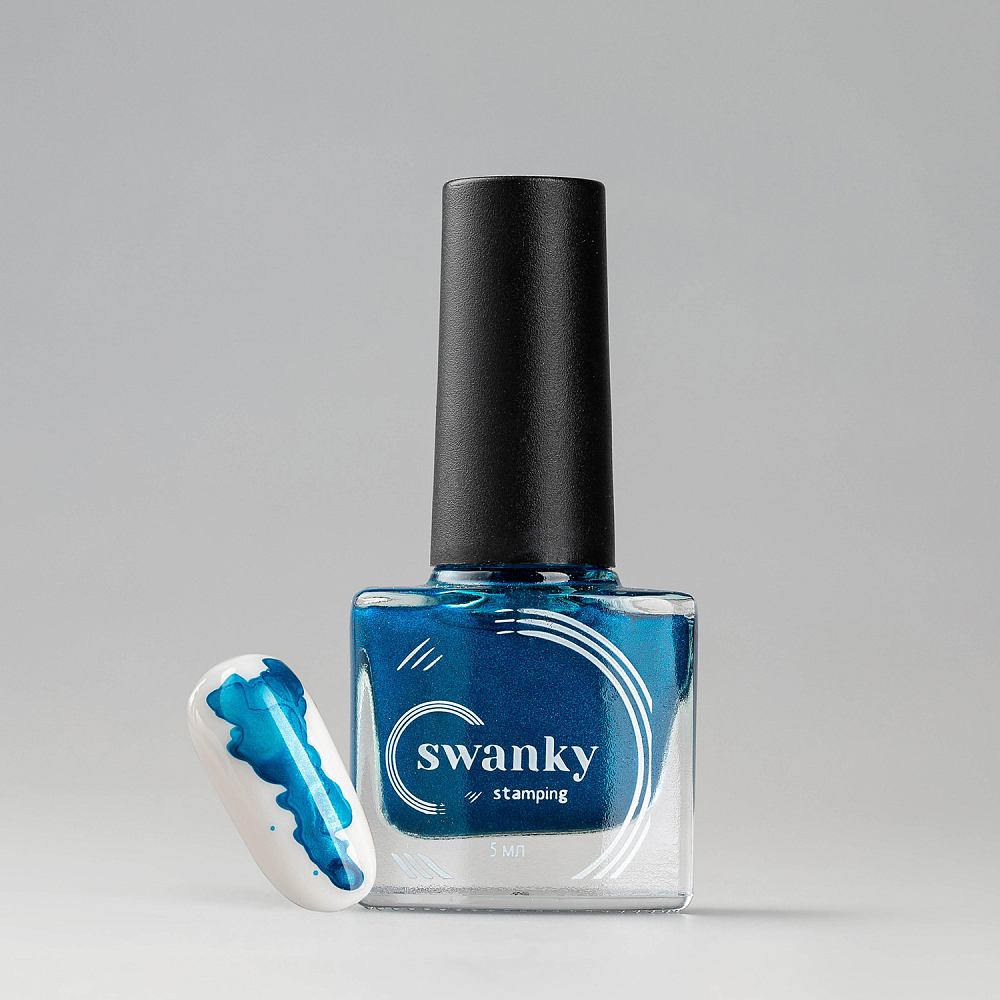 Swanky Stamping, акварельные краски PM 06 (голубой), 5 мл