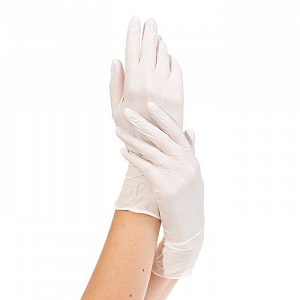 Archdale, перчатки нитриловые Nitrimax (белые, M), 50 пар