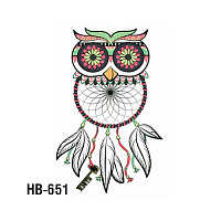 Irisk, тату для тела ЗD переводные (HB-651)