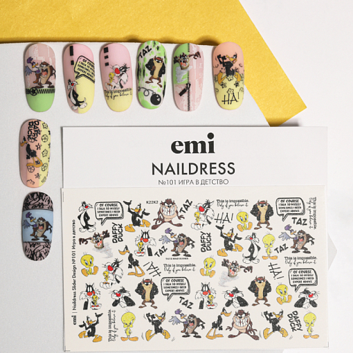 EMI, Naildress Slider Design - слайдер-дизайн №101 (Игра в детство)
