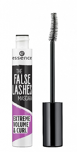 Essence, the false lashes mascara extreme volume & curl — тушь для ресниц объем и подкручивание