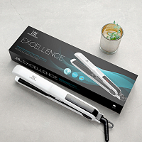 TNL, Excellence - щипцы "гофре" для волос (белые)