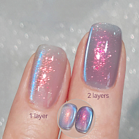 Born Pretty, Crystal Cat Magnetic Gel - магнитный гель-лак "кошачий глаз" MY241 (Arctic Blue), 10 мл