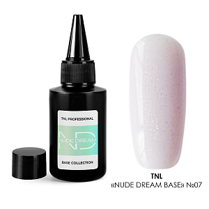 TNL, Nude dream base - цветная база №07, 50 мл