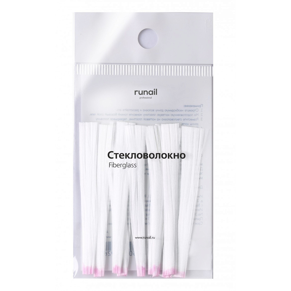 RuNail, cтекловолокно (№4476) 6 см, 10 шт RuNail, cтекловолокно (№4476) 6 см, 10 шт
