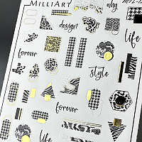 Anna Tkacheva, слайдер-дизайн MilliArt металлик MTL-123