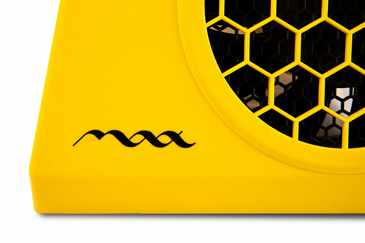 Max, Ultimate 7 - супер мощный настольный пылесос (желтый с красной подушкой), 76Вт