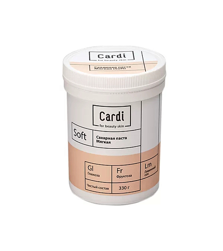 Runail Cardi, сахарная паста мягкая (Soft), 330 гр