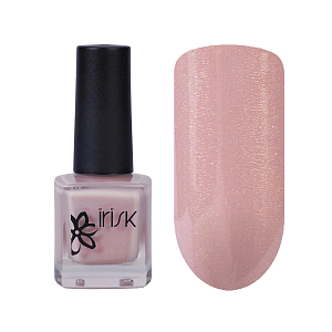 Irisk, Nude Shimmer - лак для ногтей с шиммером (005), 8 мл