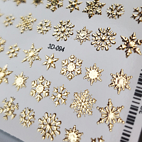 Anna Tkacheva, 3D хрустальный слайдер 3D-094 (gold crystal)