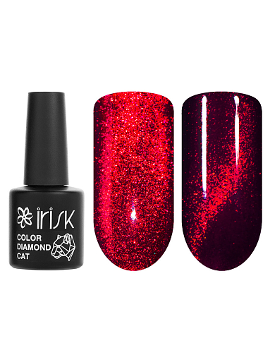 Irisk, набор №56 гель-лак "кошачий глаз" Color Diamond Cat (4 оттенка по 10 мл)