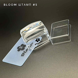 Bloom, штамп №5 (прямоугольный+пластина)