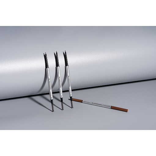 Микс набор №42 ультратонкий карандаш для бровей Ultra thin (№02, 03), хелпер для ресниц 3в1