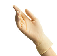 Benovy, Latex Chlorinated - перчатки латексные неопудренные (S), 50 пар