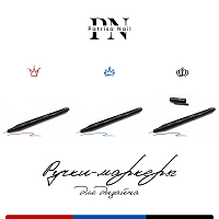 Patrisa nail, ручка-маркер для дизайна (черная)