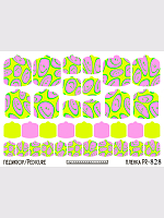 Anna Tkacheva, наклейки пленки для педикюра PR-828
